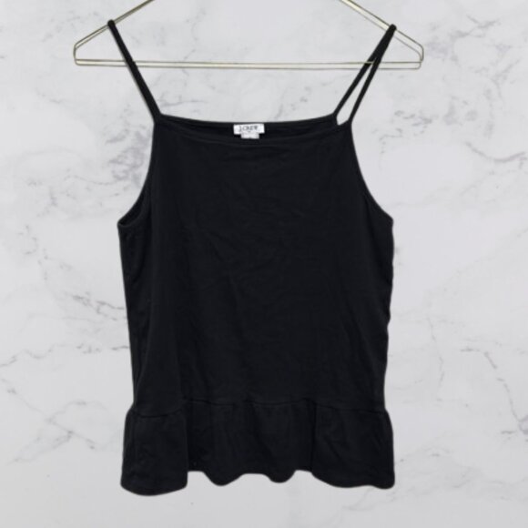 J Crew Size Small Black Tank top - Picture 1 of 3